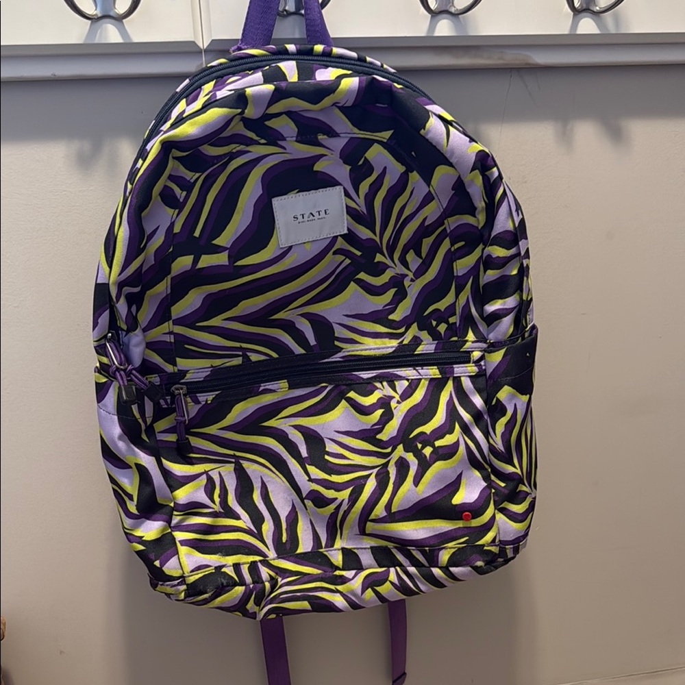STATE Vibrant Zebra Backpack